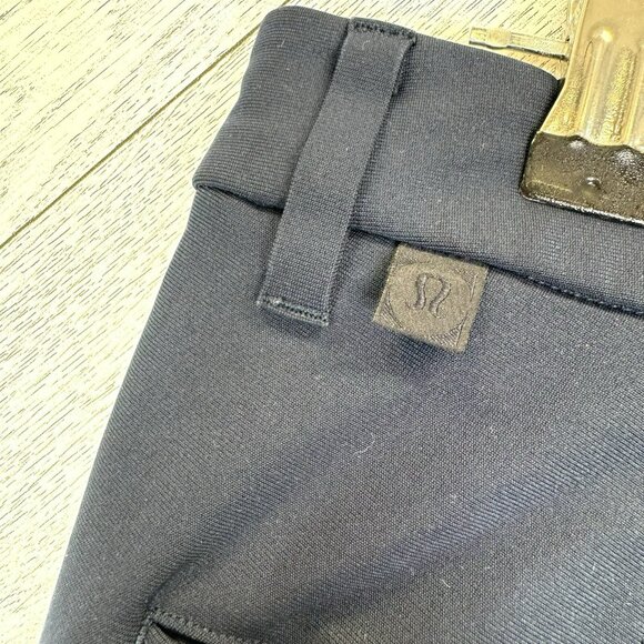 Lululemon ABC Commission Pant Slim Mens Size 30 Navy Blue Chino 31" Inseam - Picture 2 of 5